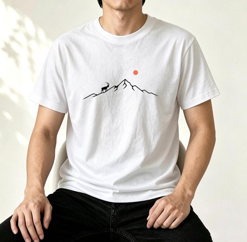Colorful Autumn Pine Tree Lake Reflection Graphic Tshirt Rainbow Forest Wilderness Landscape Unisex Tee Nature Outdoor Lovers