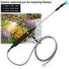 Telescopic Watering Spray Irrigation Tools Portable Electric Garden Sprayer Yard Lawn USB Rechargeable Plant Spray Mister