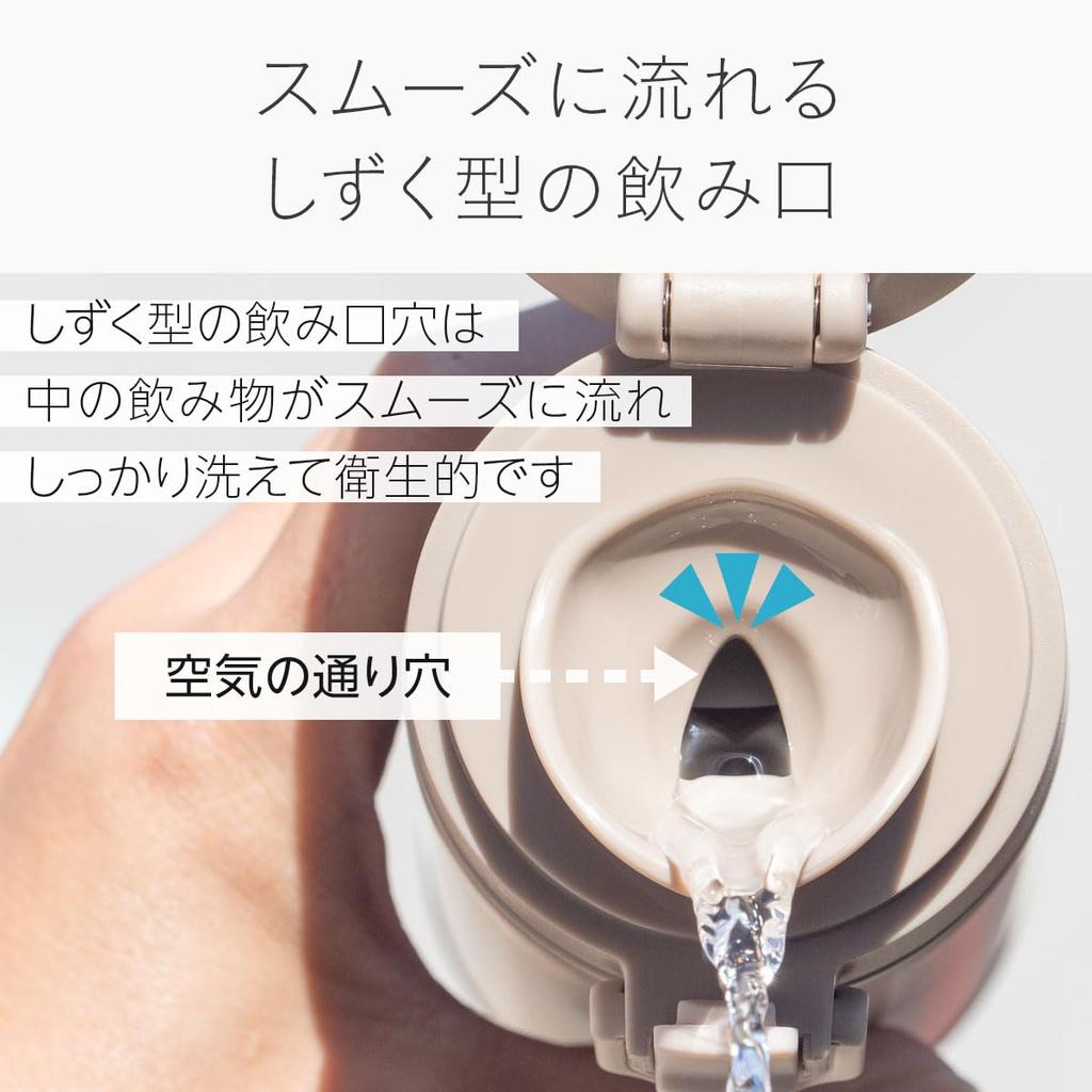 Atlas Water Hot Cold Vacuum Stainless Wide Easy to Basic Suitable for Hot Bottle, 720ml, & Insulated, Insulated, Steel, Lightweight, Slim, One-Touch