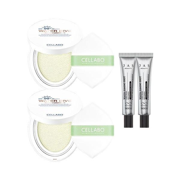 

Water Dive Sun Cushion Season 2 23g x2 + JAS Spot Cream 15ml x2_21005754_587813