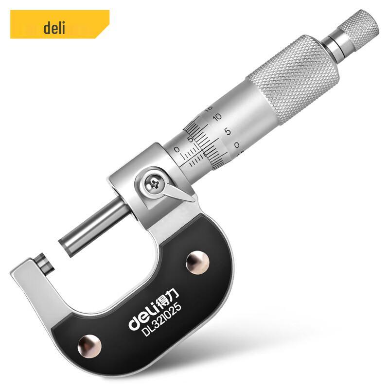 Deli Mechanical Outside Micrometer (CN version)