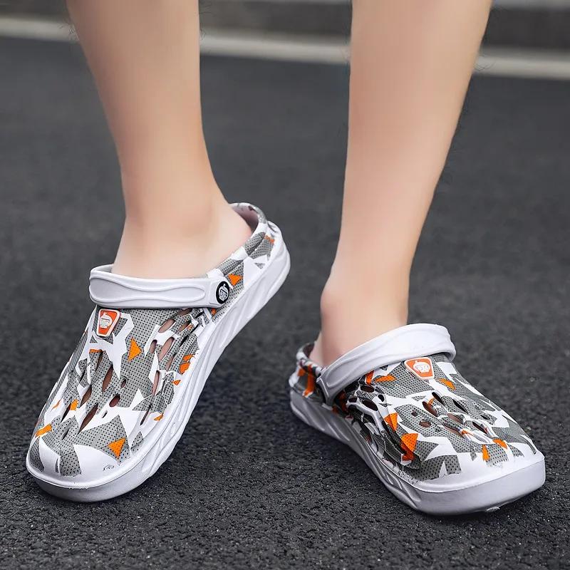 Men's Summer Sandals Slippers House Man Cheap Shoes Liquidation Luxury Man Sandal Shose Brand Replica Beach Water Shoes Slipers