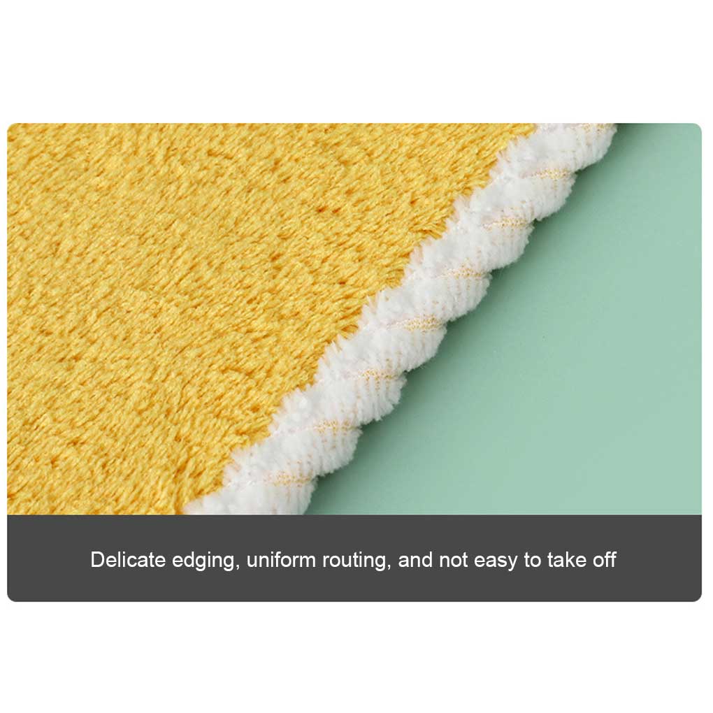 Washroom Animal Hand Towel Kitchen Bathroom Coral Velvet Hanging Towels Water Absorbent Dishcloth Washcloth Home