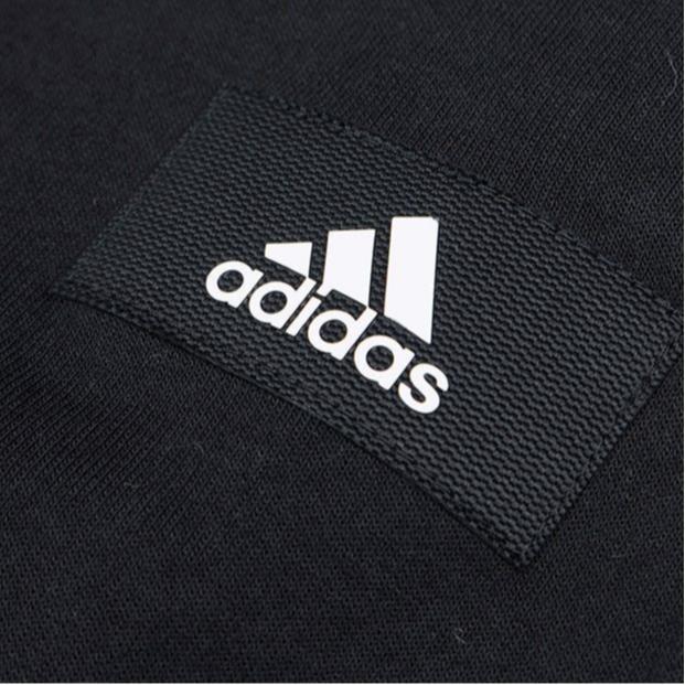 adidas Printed Logo V-Neck Raglan Long Sleeve Jacket Women Jacket Black DM7333