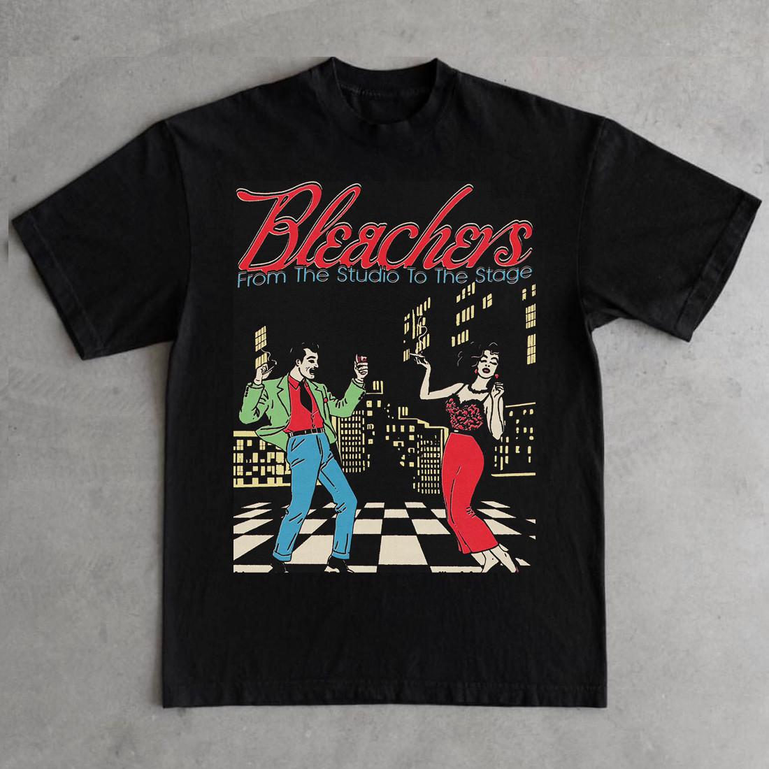 Bleachers Band Let Dancing Poster Shirt Black Unisex Size S-5XL EM1305 S