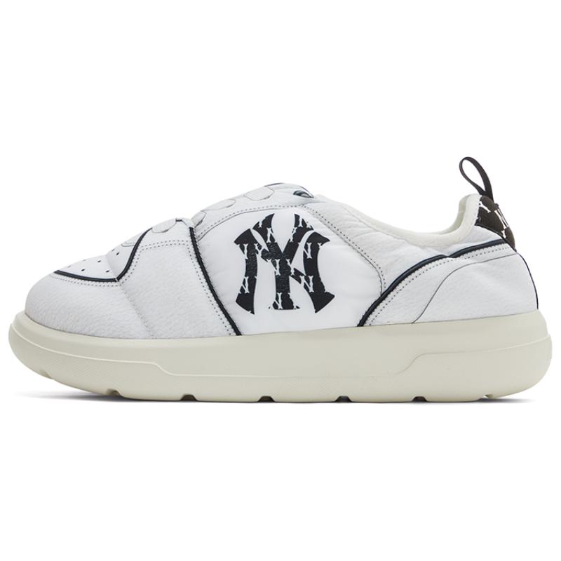 MLB Chunky Classic A ФЛИСОВЫЕ Теплые Низкие Повседневные Кроссовки Унисекс Белые Кеды 3AWBPSM36-50WHS 41