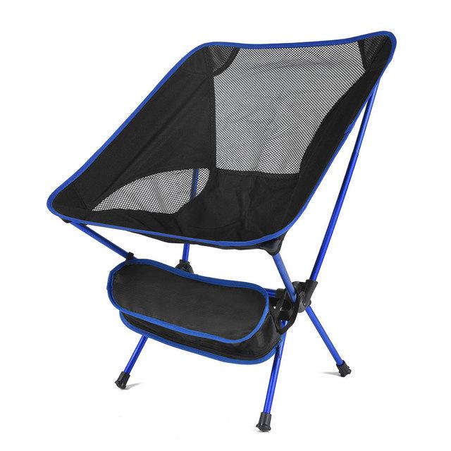 Chaise pliante ultralégère, amovible, portable, légère, siège extensible, pour la pêche, le camping, la maison, le jardin, la randonnée
