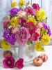 RUOPOTY DIY Frame Oil Painting By Numbers Flower Acrylic Aesthetic On Canvas Wall Art Picture By Numbers For Living Room