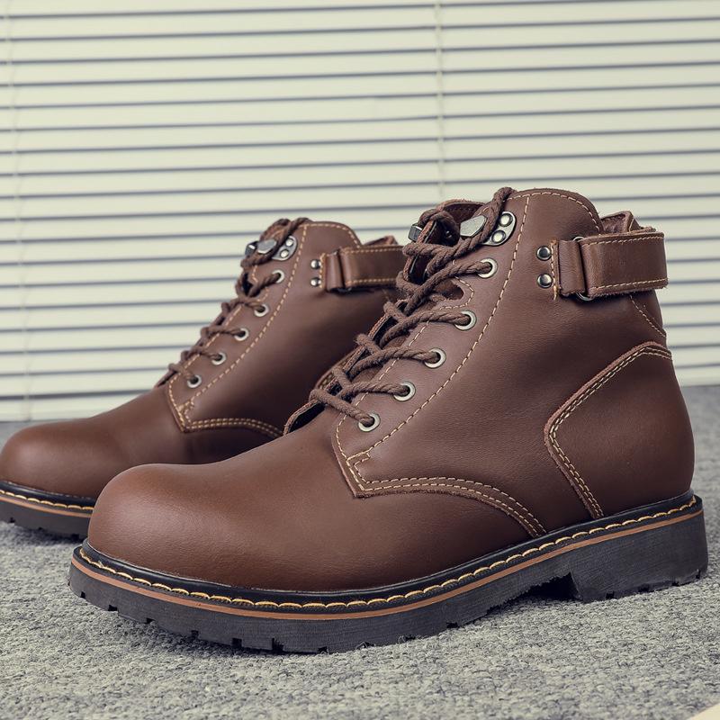 Manufacturer Outdoor Shoes Sports Casual Men's Anti Slip Wear-resistant Mid Top Single Versatile Workwear