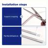 2m/4m Car Trunk Light Strip Flexible PVC Soft Led Light Strip Hidden Trunk Automatic Induction Lamp Universal for Suv/Mpv/Sedan