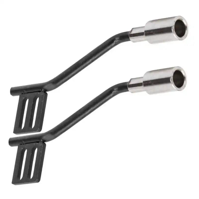 1 Pair Exhaust Pipe Accessories Metal Rc Car Simulation Decoration For Scx10 For  Trx4 1/10 Rc Car