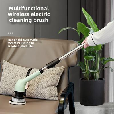 Multifunktionales Elektrisches Reinigungsbürsten-Set Küche Badezimmer Auto Artefakt Kabellos Handheld Leistungsstarke Reinigungsbürste