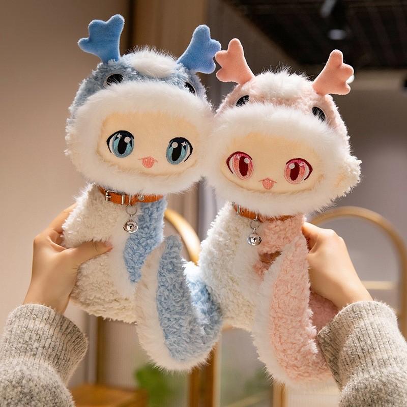 Plush Snake Vibrant Toy Cute Baby Snake Doll With Pp Cotton Perfect For Gifts