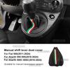 Manual Shifter Cover for Fiat 500 2011-2024 Abarth 595 695 2016 2017 2018 2019 2020 2021 2022 2023 2024 Suede Gear Shift Boot