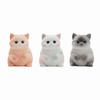 Langsam rückfederndes Katzen-Squishy-Spielzeug Realistisches Katzen-Quetschspielzeug Katzen-Knetspielzeug Angstlinderung