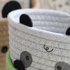 Soft Handwoven Sturdy Cotton Rope Basket Home Accessory for Keeping Small Items Neat and Accessible Home Organization