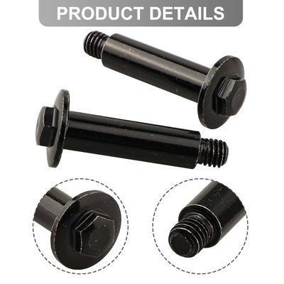 Heavy Duty 614650 Shoulder Wheel Bolt for Toro Mowers and Snow Throwers 2 Pack