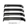 For Toyota 4Runner 2025 Car Outer Door Handle Cover Stickers Door Handle Protection Sticker Trim Modified Car Accessories 4pcs