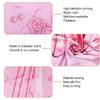 KJHL Pink Bohemian Wall Tapestry for Teen Girls, 44 x 60 Inch Cute Preppy Tapestry Wall Hanging Retro Coquette Bow Room Decor Aesthetic Tapestries