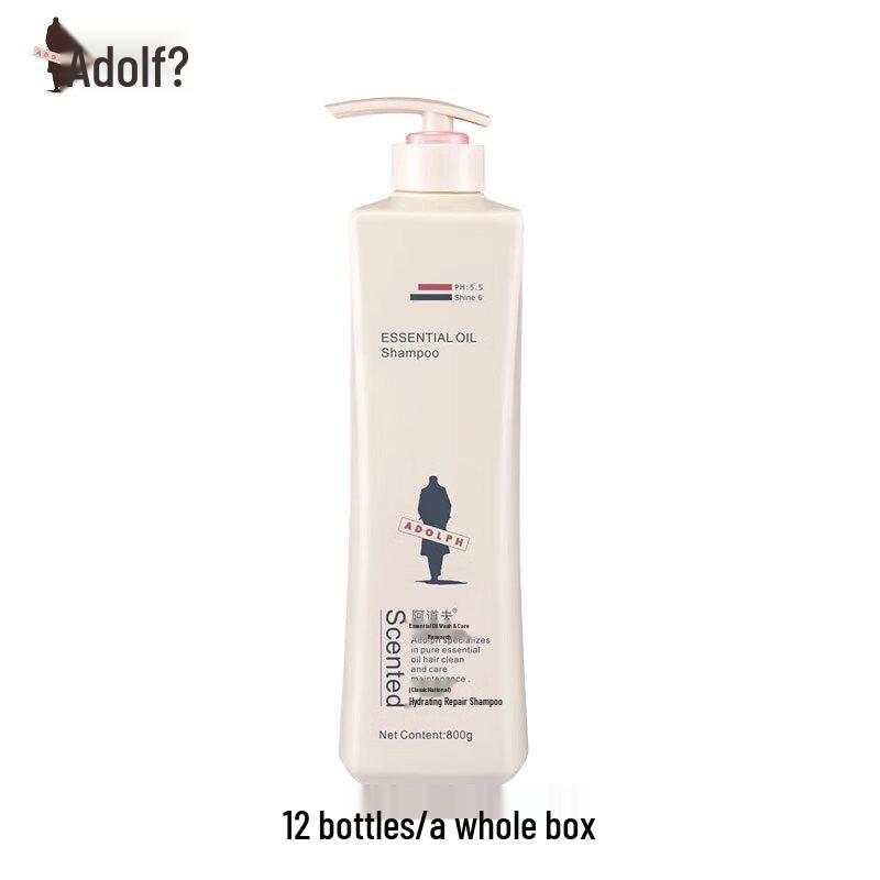 

ADOLPH Moisturizing & Repair Shampoo, 800ml x 12 Bottle Case