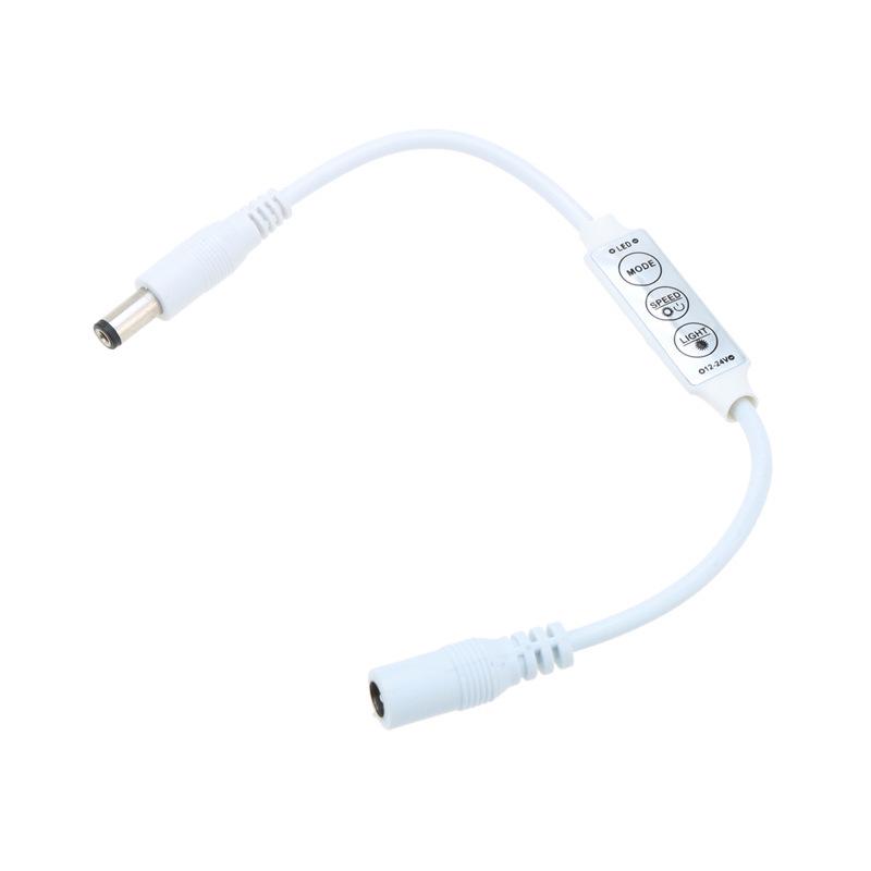 Mini 3-Key Single-Channel LED Strip Dimmer Controller