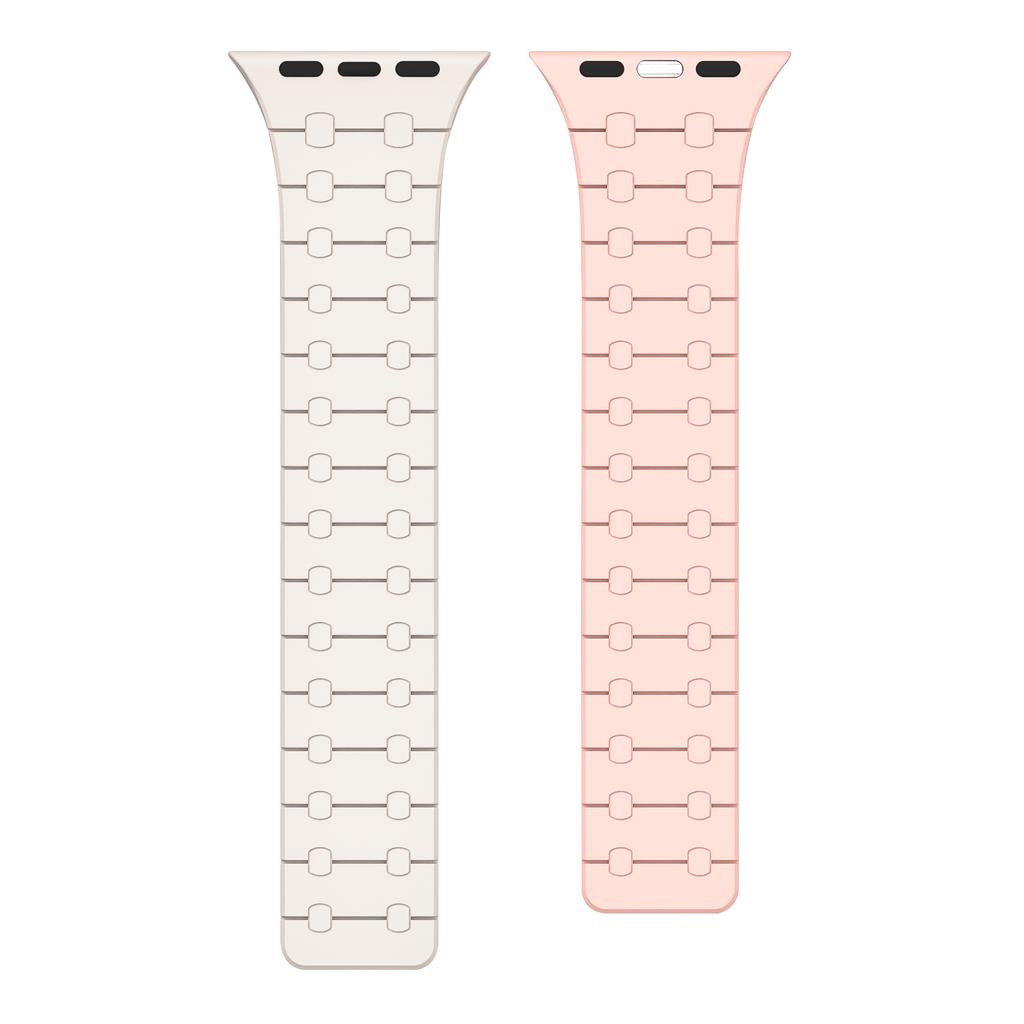 Curea de ceas Curea magnetică din silicon pentru Apple Watch Ultra 2 bandă 49mm 45mm 41mm Bratara sport 40mm 44mm 38mm 42mm iWatch seria 9 8 SE 7 6