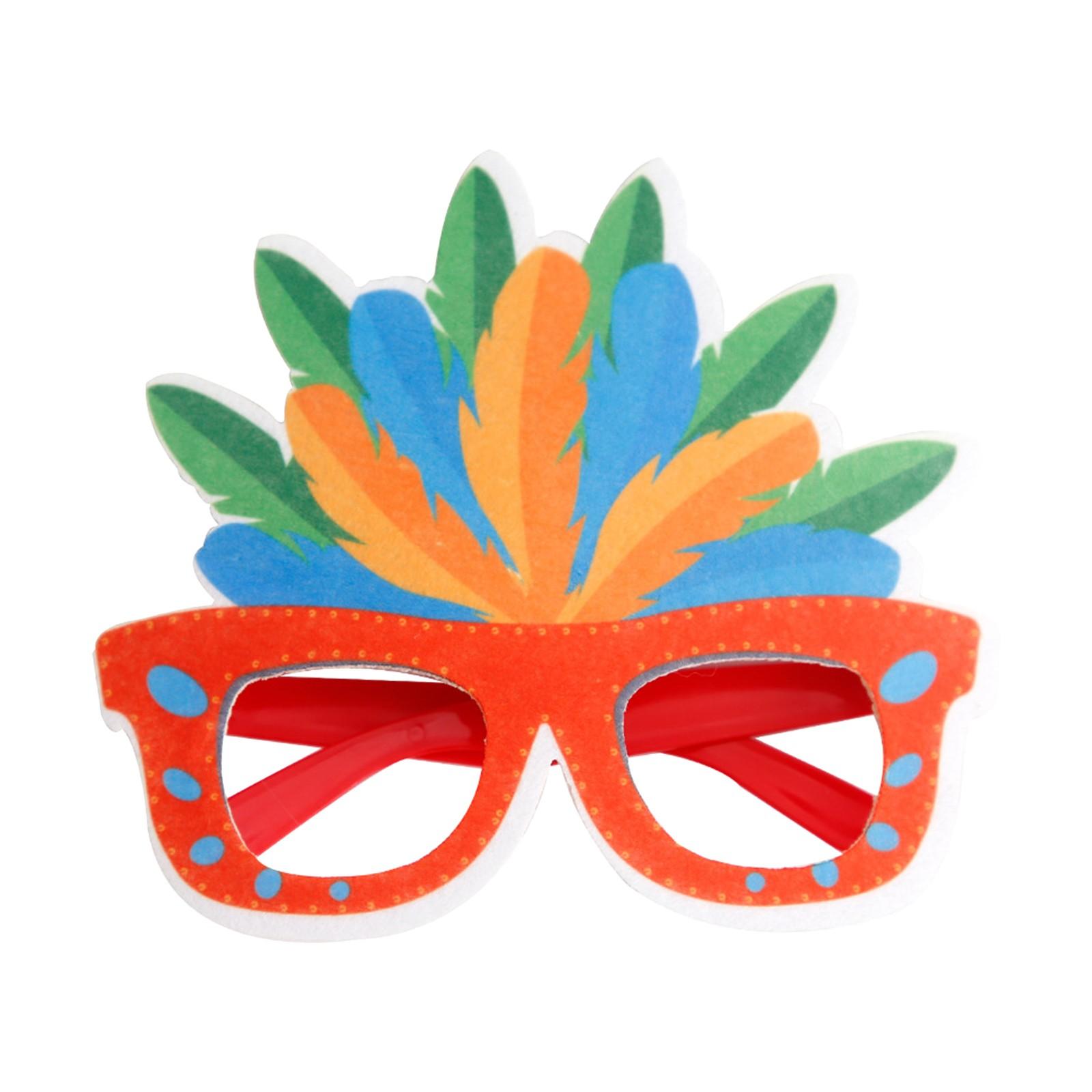 

Новые декоративные очки Марди Гра Праздничная вечеринка Празднование Фотореквизит Выпускное платье Нарядные цветные оправы для очков One Size