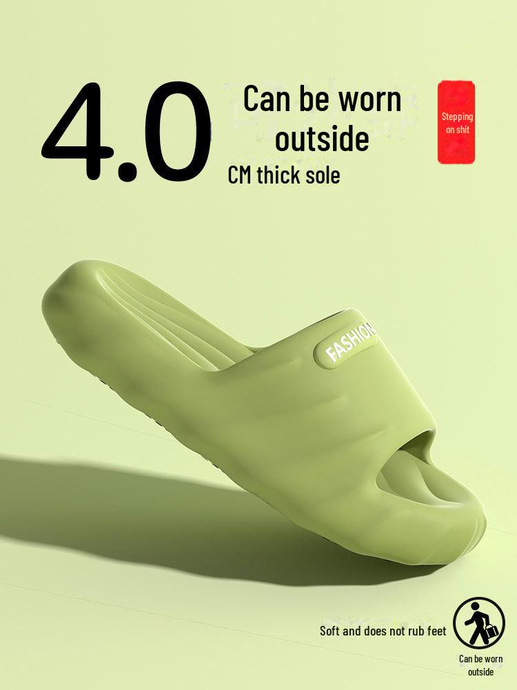 Men's and Women's 2024 Anti-Slip Thick Sole Outdoor/Indoor Slippers - Comfortable Couple Sandals for Summer