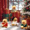 Capybara Plush Toys with Clothes Fashion Sweater DIY Capybara Doll Clothes Cartoon Accessories Dress-Up Soft Stuffed Animal Doll