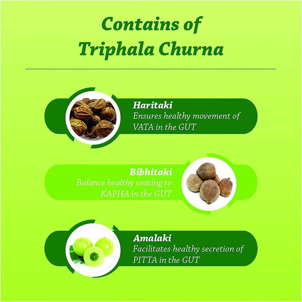 Baidyanath Asli Ayurved Triphala Churna 50G Pack 1 Natural Digestive Support & Wellness Powder
