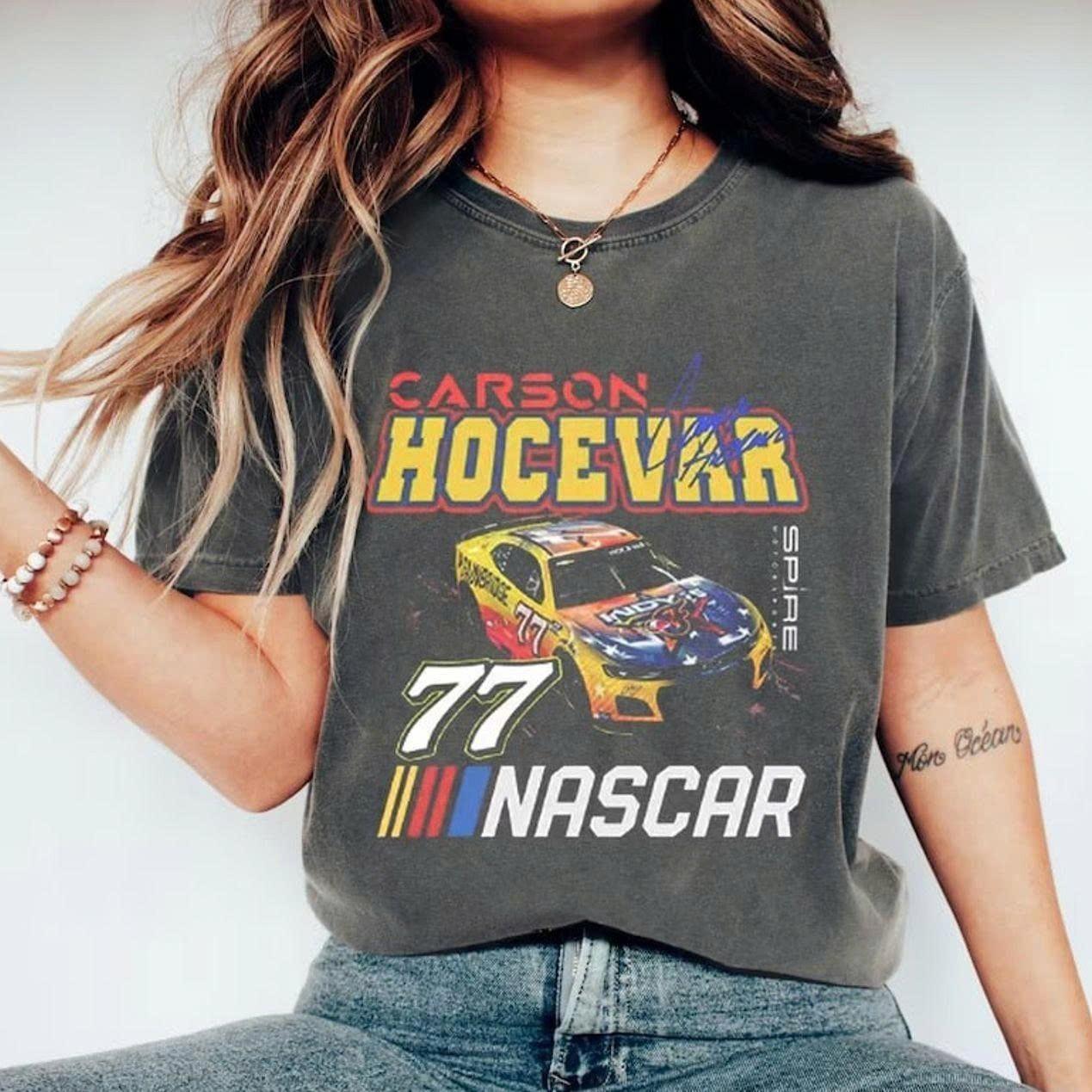 NASCAR Cup Shirt, Carson Hocevar Nascar Shirt, Carson Hocevar 77 Unisex Shirt Unisex T-Shirt XXXL