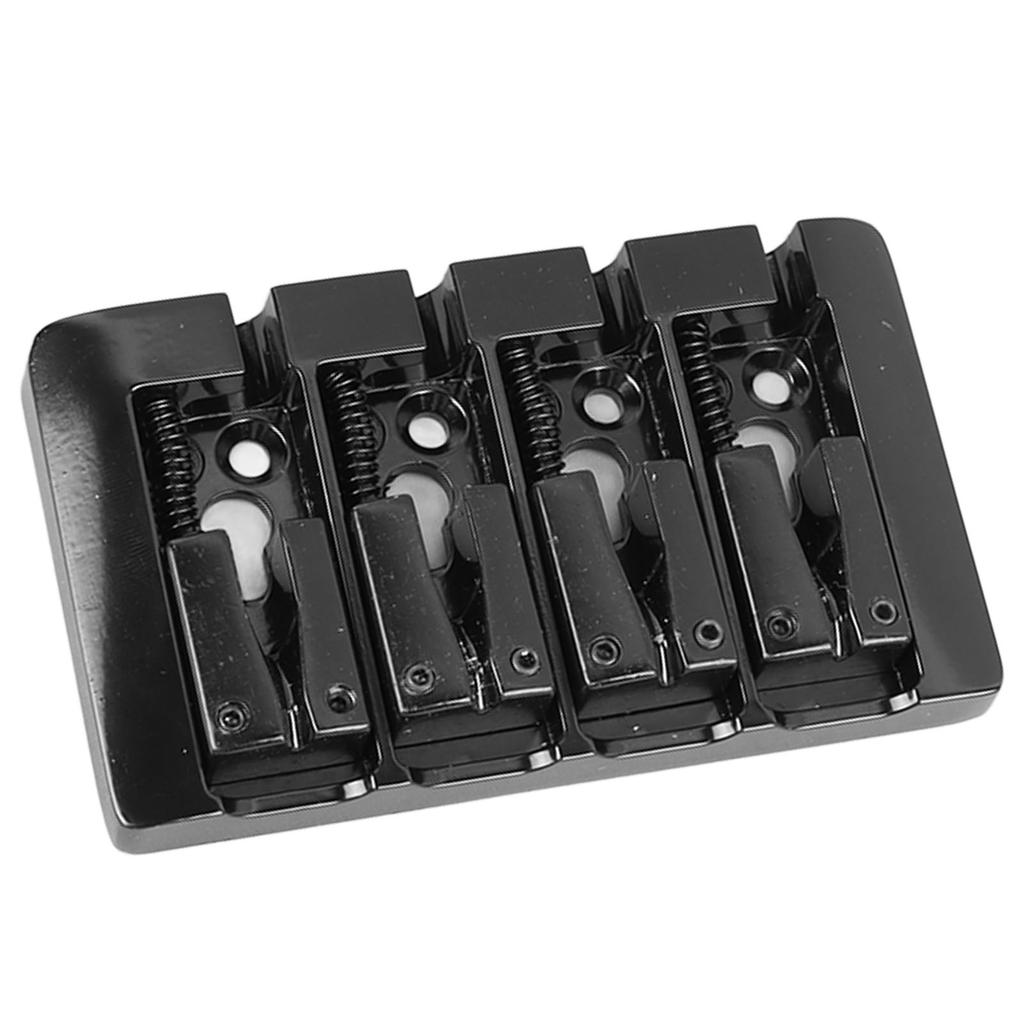 L Shaped Bass Bridge 4 String High Mass Metal Electric Bass Bridge Accessory for Musical Instrument