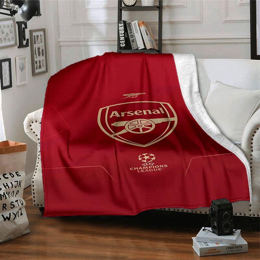Coperta Arsenal Morbida e Accogliente Perfetta per Sedia da Ufficio Divano Spiaggia per Tutte le Stagioni Design Allegro Regali per Famiglia o Amici
