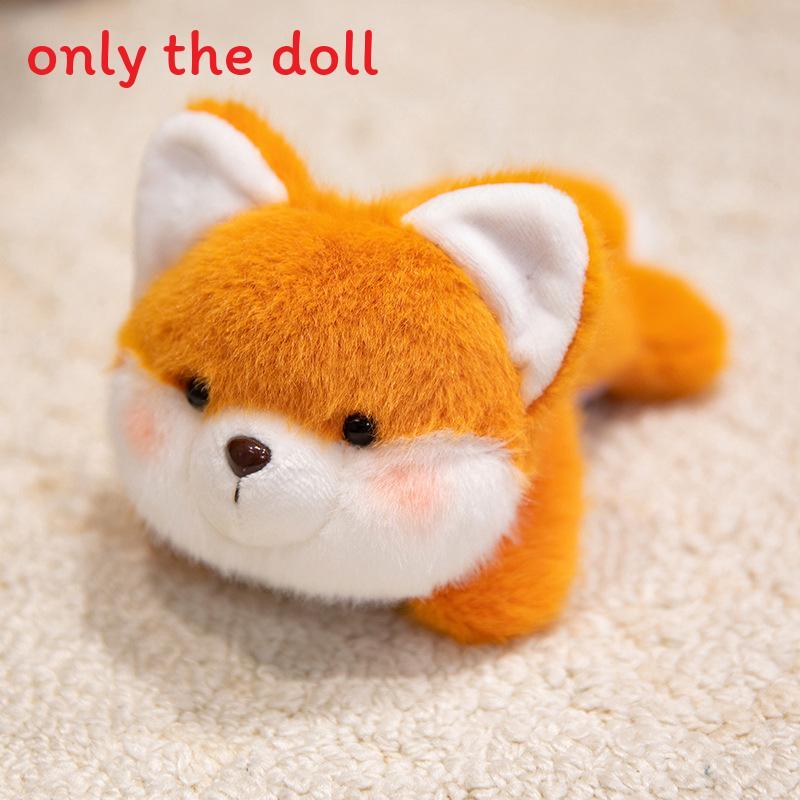 Cute Elephant Fox Refrigerator Magnet Plush Doll With Pp Cotton For Gift Home