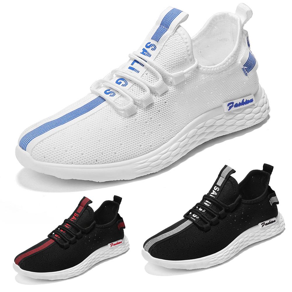 Breathable Knitted Mesh Sneakers Casual Sports Shoes