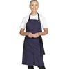 Dennys Canvas Front Slit Bib Apron
