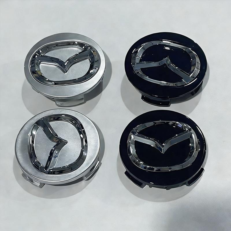 4 Stück Original Auto Radnabenkappe Abdeckung Für Mazda 3 6 2 5 CX5 CX3 Atenza MX5 CX7 Axela CX30 CX90 CX60 CX50 MX30 CX9 RX8 CX8