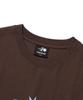 NICEGHOSTCLUB 3Star Big Crop Tee_Brown(Ng2Gmft531A)