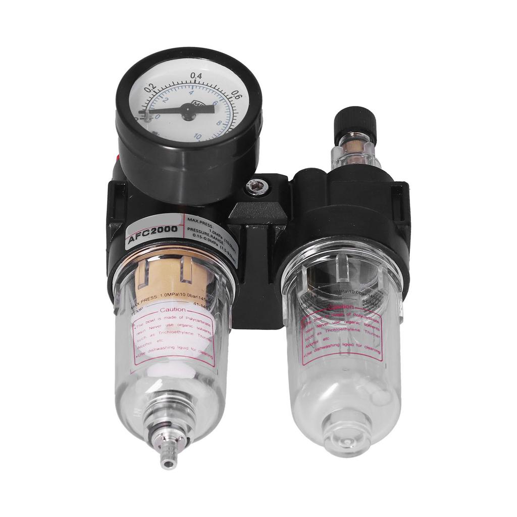 AFC2000 Luftquellenprozessor Automatischer Ablauf Öl-Wasser-Abscheidung Luftfilter Druckregulierung