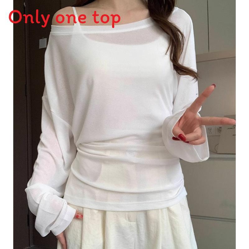 Womens Summer Long Sleeve T Shirt With Tie Waist And Sun Protection For Casual Wear