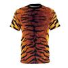 Tiger T-Shirt Fur Print Animal Print T-Shirt Men's Tiger Women's T-Shirt