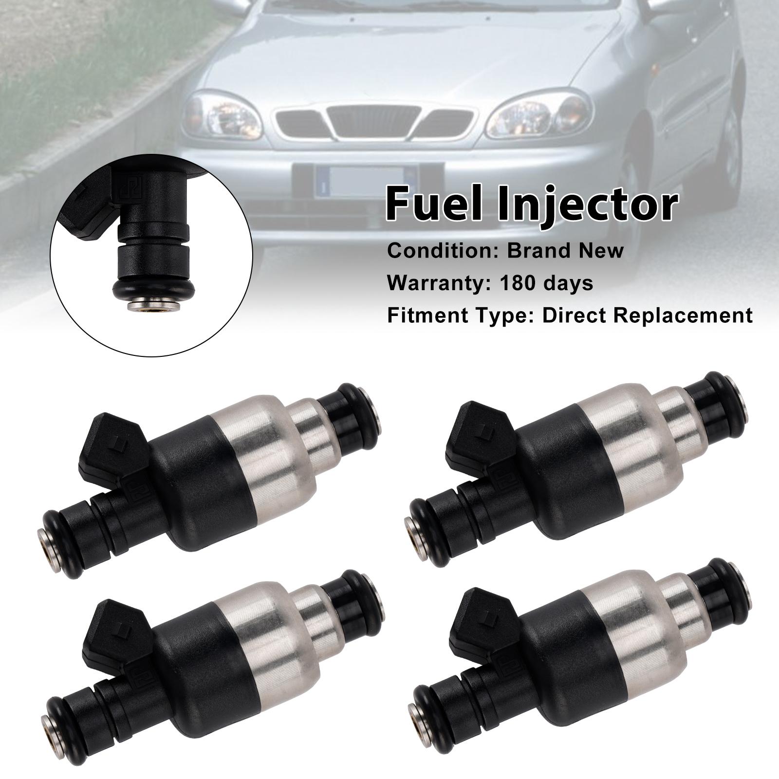 

4PCS Fuel Injector 17109450 Fit for Daewoo Lanos 1997-2004 Fit for Nexia 1995-1997