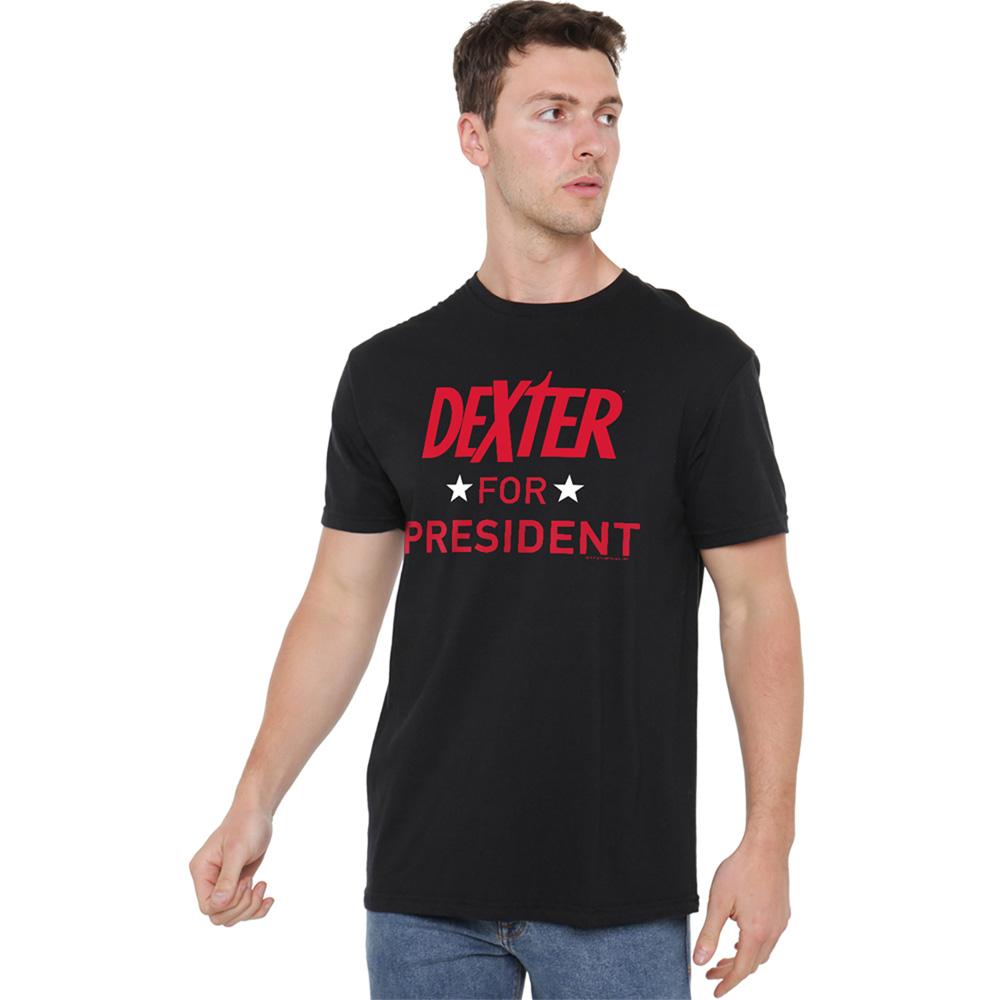 Dexter Unisex Adult Dexter For President T-Shirt