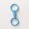 Kawaii Macaroon Keychain Cute Mini Candy Color Key Ring Buckle Portable Pendant for Girls Daily Accessory