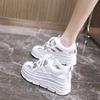 Women's Shoes 2025Summer Hollow Out Breathable Casual Shoes Ladies Comfortable Platform Sandals Student Shoes Sandalias De Mujer