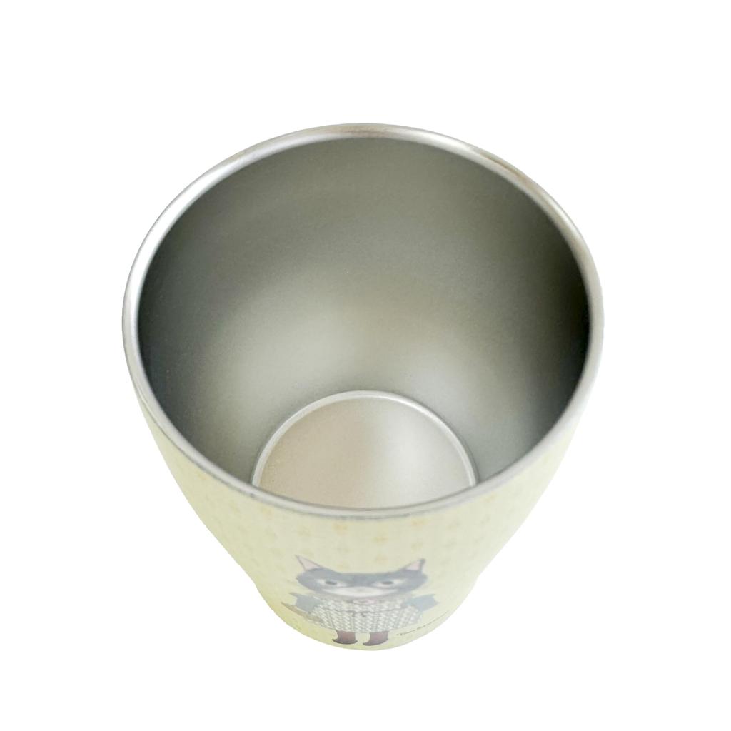 [Kusuguru Japan] Parlor Suzurando Tumbler with Lid, Small, 300ml, Swallow Design, CR