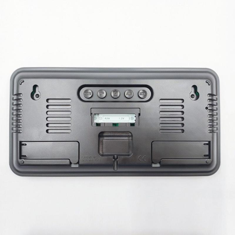 Alarm Clock Digital Clock Night Modes Digital Alarm Clock with Indoor Temperature Desk Clock for Bedroom Living Room