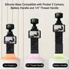 Anti Slip Silicone Base Colorful Camera Accessories for DJI Osmo Pocket 3/4 Travel Filming