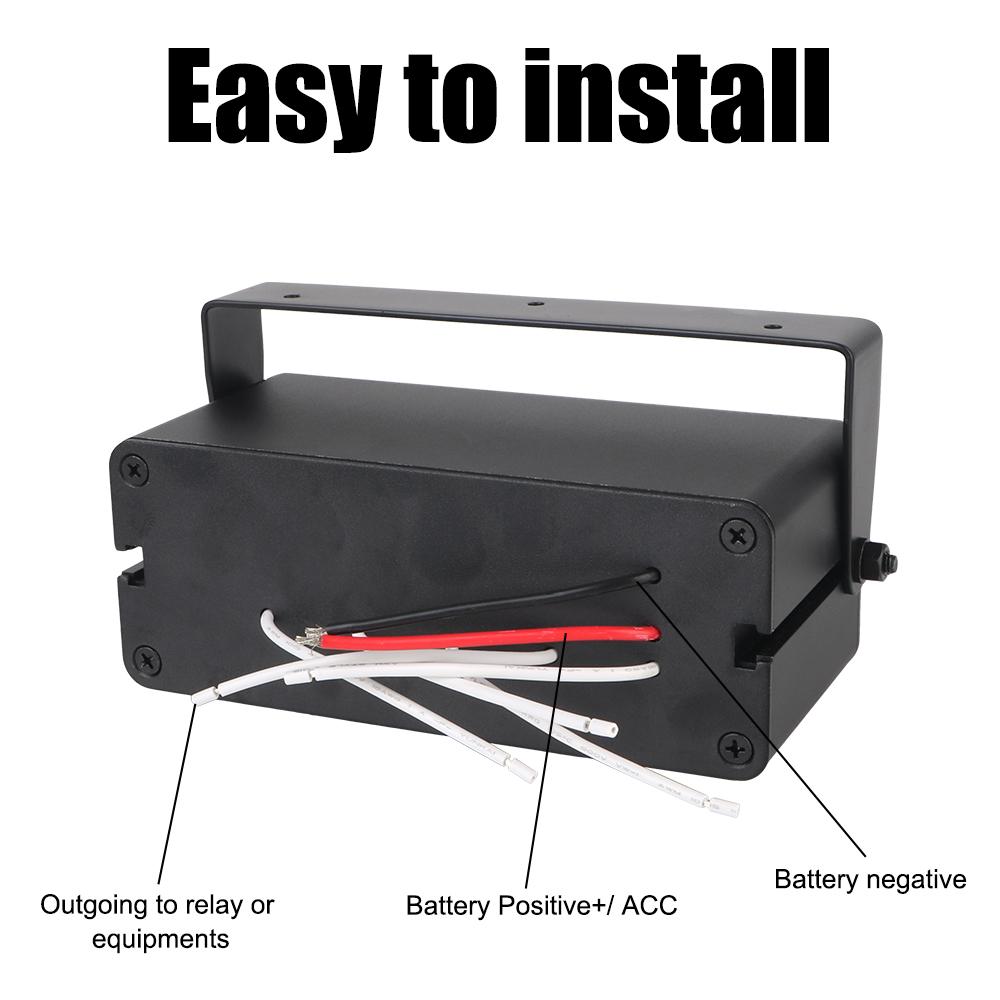 DC 12V/24V 2/3/4/5 Gang Biltilbehør Bil Marine Strømbryter PD+QC Hurtiglading Bryterpanel Digitalt Voltmeter