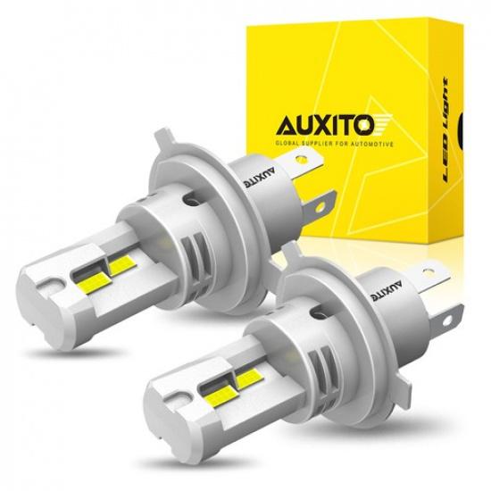

Пара светодиодных фар AUXITO H4, лампы ближнего и дальнего света, 60 Вт, 6500 К, супербелые, новые